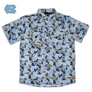 UNC Camouflage Short Sleeve Shirt